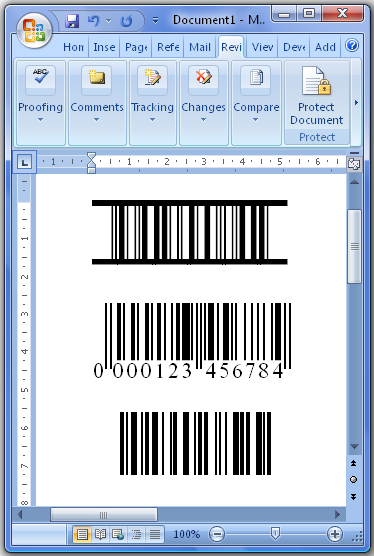 free upc barcode generator for word